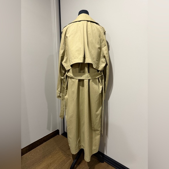 Nasty Gal Light Tan Trench Coat - Picture 2 of 9